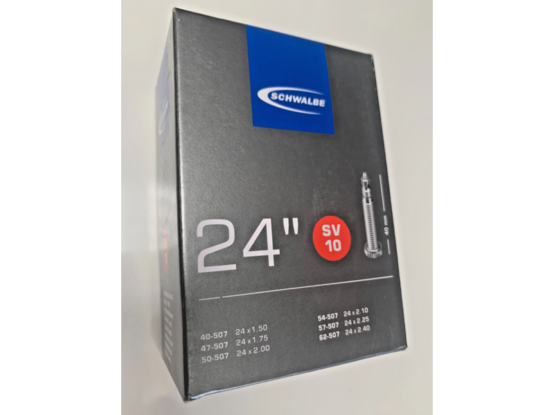 SCHWALBE 24" x 1.50 - 2.50 Inner Tube click to zoom image