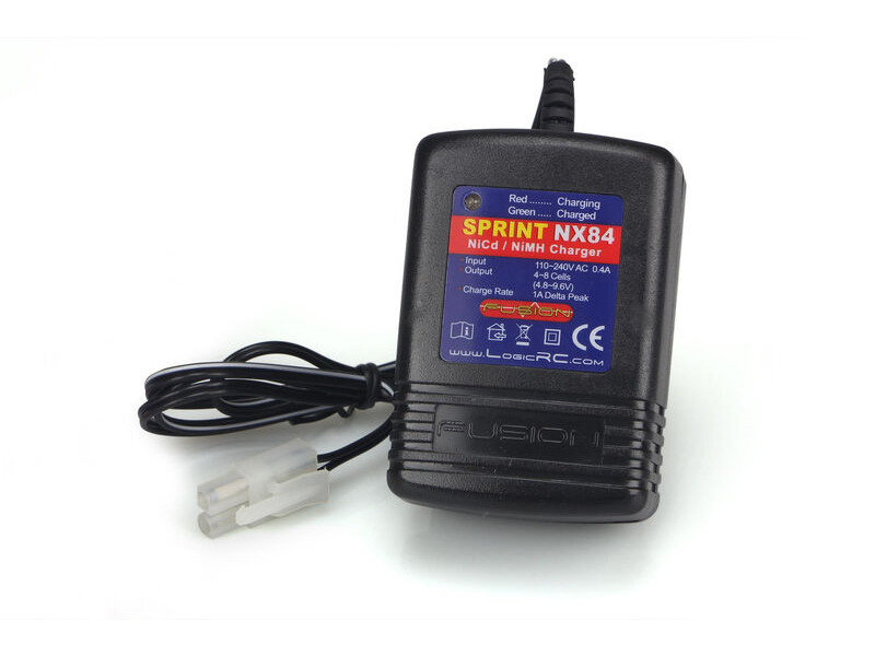 FUSION NX84 Sprint AC 1A Rate (4.8 - 9.6v) NiCad NiMH Charger click to zoom image
