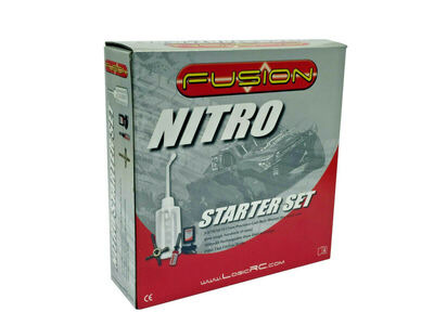 FUSION Nitro Glow Starter Set Glowstart with UK Charger click to zoom image