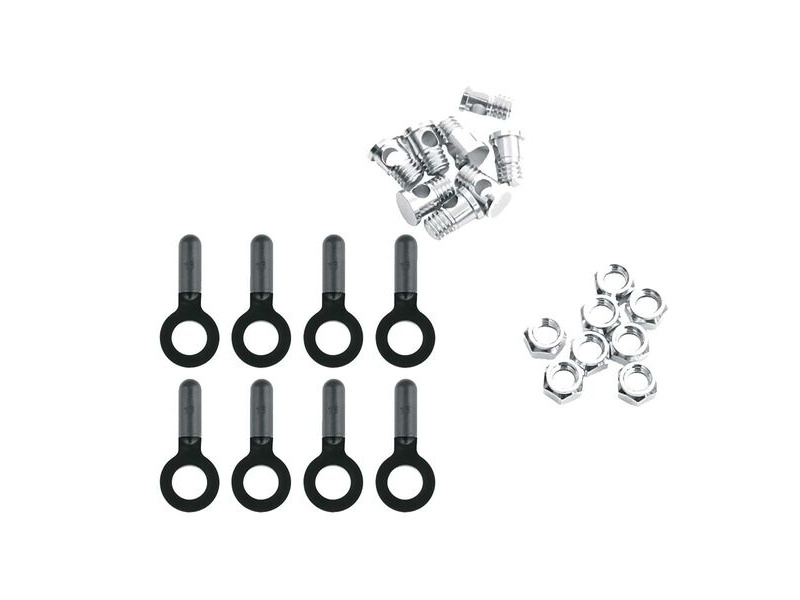 SKS 8 x Bolts,Nuts & Endcaps For Chromoplastics click to zoom image