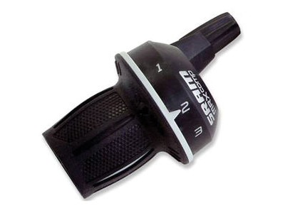 SRAM MRX Twist Shifter (fits Shimano) 3 speed front  click to zoom image
