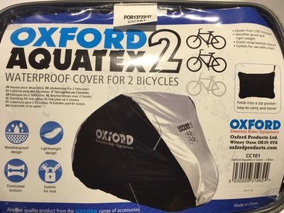 OXFORD PRODUCTS Aquatex Waterproof Bike Cover Double Bike