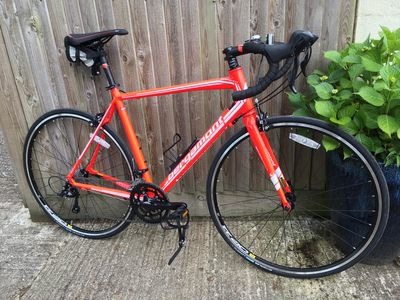 SOUTHWATER CYCLE HIRE Road Bike Week Hire 56cm red bergamont  click to zoom image