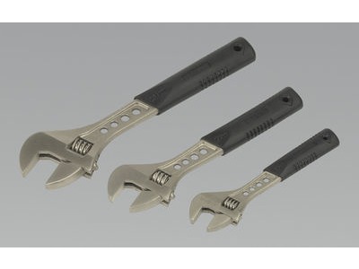 SEALEY TOOLS Adjustable Wrench Set 3pc - AK9449