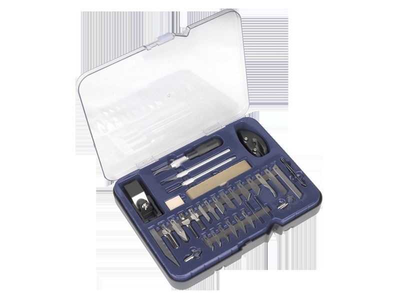 SEALEY TOOLS Multi-Change Precision Knife Set 36pc AK8611 click to zoom image