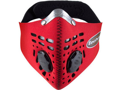 RESPRO Techno Anti Pollution Mask  Medium Red  click to zoom image