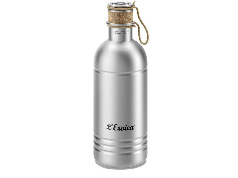 ELITE Eroica aluminium bottle with cork stopper 600 ml click to zoom image