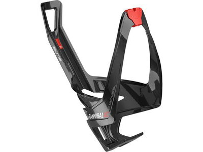 ELITE Cannibal XC Bio bottle cage  Black / Red  click to zoom image