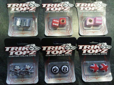 TRIK TOPZ Custom Caps (Pair)  click to zoom image