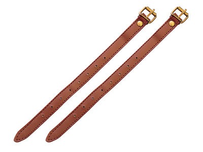 ADIE One Pair of  Brown Basket Straps