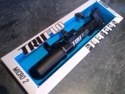 TRUFLO Micro II Mini Pump, black Dual Head.