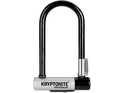 KRYPTONITE Kryptolok Standard U-Lock With With Flexframe Bracket Sold Secure Gold  Black  click to zoom image