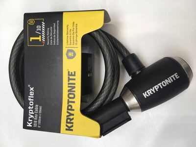 KRYPTONITE Kryptoflex 1018 Coiled Key cable (10 mm x 180 cm)