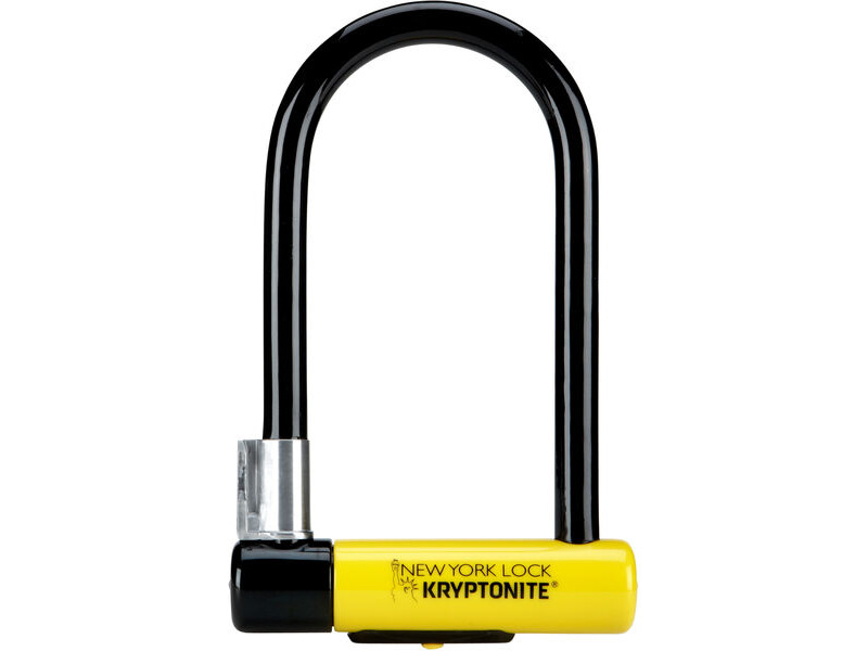 KRYPTONITE New York Standard Nyl Lock With Flexframe Bracket Sold Secure Gold click to zoom image