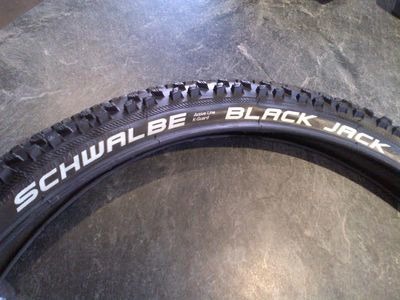 SCHWALBE Black Jack 16 x 1.90 Wired Tyre w/ Puncture Protection click to zoom image