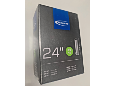 SCHWALBE 24" x 1.50 - 2.50 Inner Tube 24" x 1.50 - 2.50 Schrader  click to zoom image