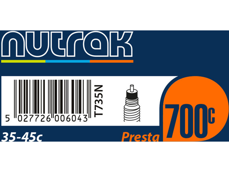 NUTRAK 700 x 35 - 45C Inner Tube click to zoom image