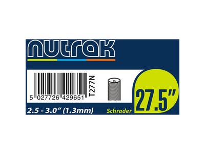 NUTRAK 27.5 inch or 650B x 2.5 - 3.0 inner tube