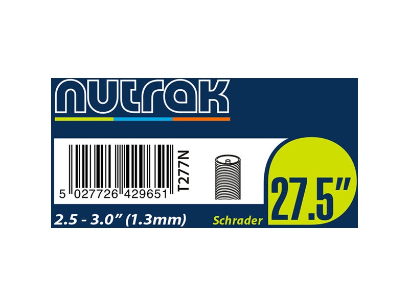 NUTRAK 27.5 inch or 650B x 2.5 - 3.0 inner tube click to zoom image