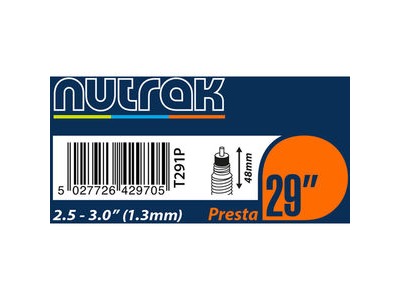 NUTRAK 29 inch x 2.5 - 3.0 inner tube  click to zoom image
