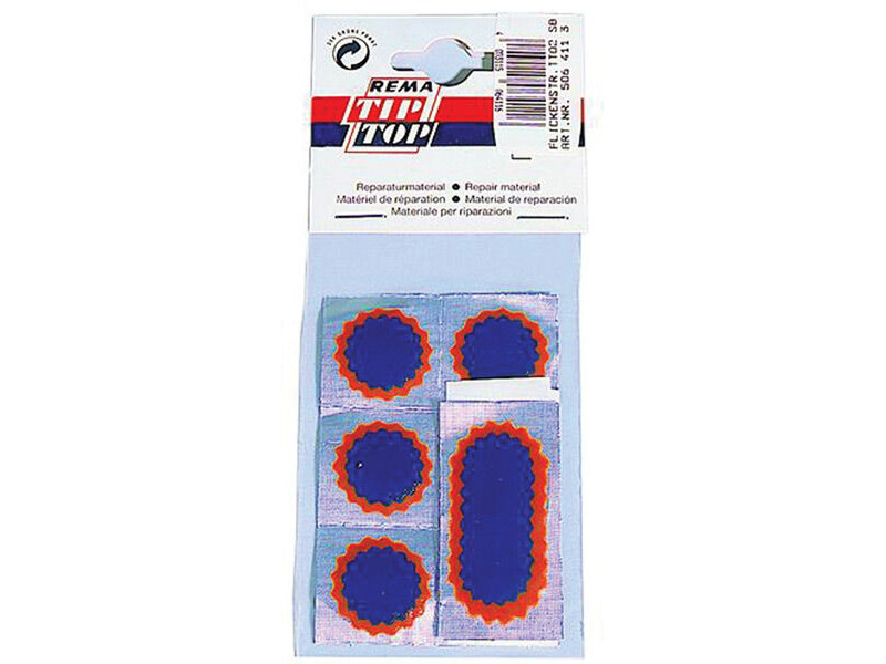 REMA TIP TOP Puncture repair patches - F1 x 6 / F2 x 1 click to zoom image