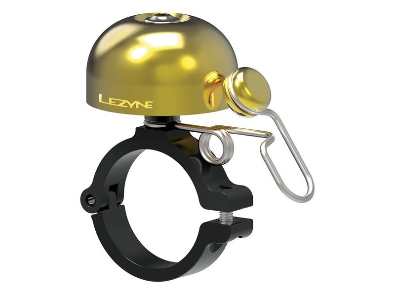 LEZYNE Classic Brass Bell - Hard Mounted click to zoom image