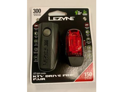 LEZYNE KTV Drive Pro 300+KTV Drive Pro+ LED Light Set