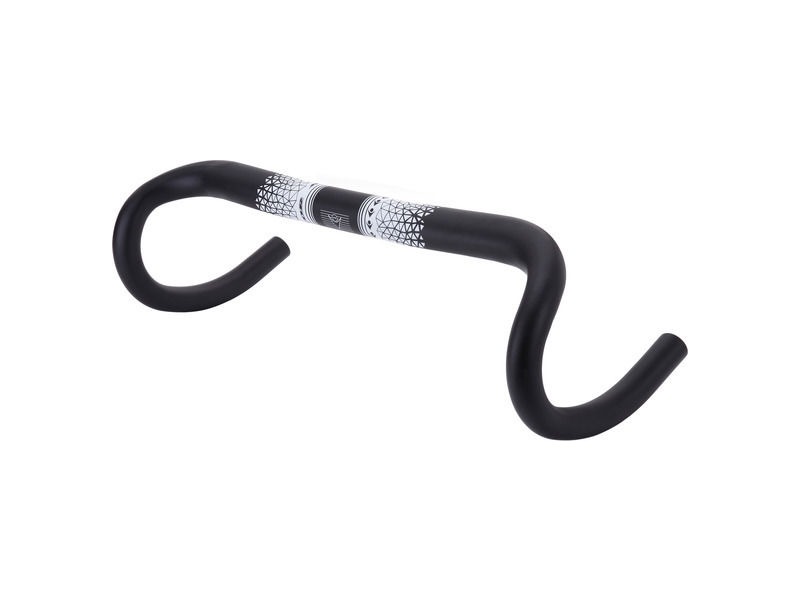 ACOR Alloy Road Handlebars 31.8 x 440mm Black click to zoom image