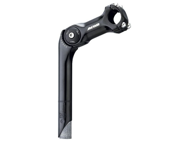 ACOR 1" Adjustable Quill Stem Black click to zoom image