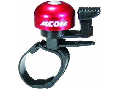 ACOR Alloy Mini Bell with adjustable strap mini Red  click to zoom image