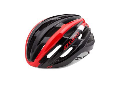 GIRO Foray 51-55CM BRIGHT RED/BLACK  click to zoom image