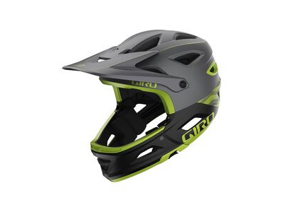 GIRO Switchblade MIPS 51-55CM MATTE BLACK/ANODIZED LIME  click to zoom image