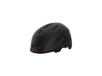 GIRO SCAMP II Child's Helmet XS 45-49CM Matte Black red  click to zoom image