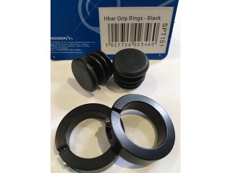 M PART Handlebar grip rings with plugs click to zoom image