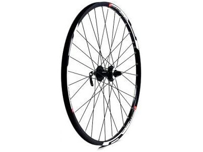 M PART WHEELS 27.5 (650B) x 1.75 alloy 6 bolt disc brake only QR axle 100 mm black front wheel
