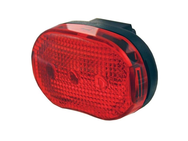 SMART BIKE LIGHTS 3 LED Rear light (2xAAA batt. inc.) click to zoom image