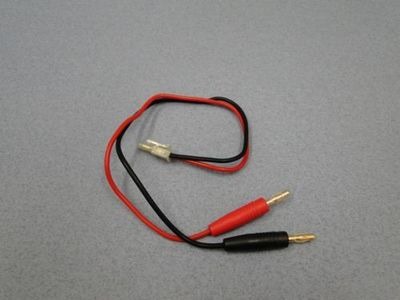 LOGIC RC Charge Lead : 4mm Mini Tamiya