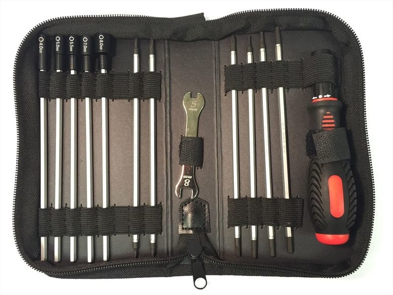 LOGIC RC Tool Set (19 tools in zipped wallet) click to zoom image