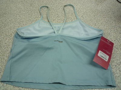 CANNONDALE Womens Chrono sport Tankini top Medium (8-10) Blue  click to zoom image