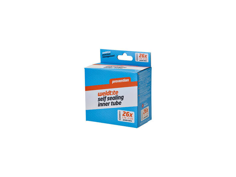 WELDTITE Dr Sludge Self Sealing Inner Tube 26 x 1.5-2.10 PV click to zoom image