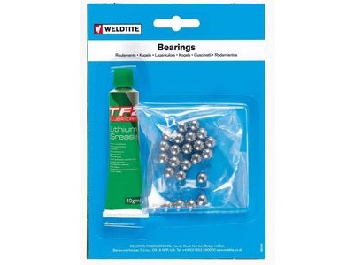 WELDTITE 3/16 BALL BEARINGS & GREASE