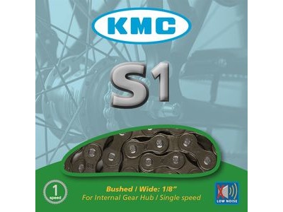 KMC CHAINS S1 Single Speed 1/2" x 1/8" - 112 Links