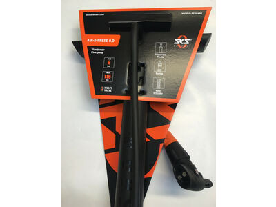 SKS AIR-X-PRESS 8.0 Floor Pump with Guage Dual Valve click to zoom image