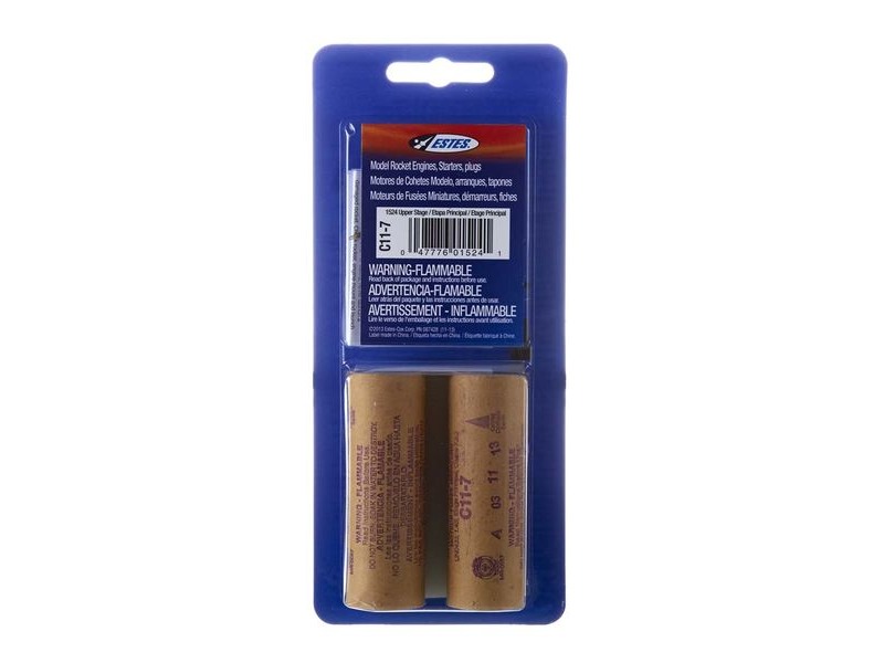 ESTES Rocket motors C11-7 (Pk2) click to zoom image