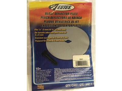 ESTES Blast Deflector Plate