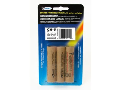 ESTES Rocket motors C6-5 (Pk3)