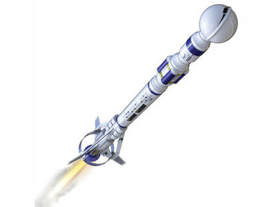 ESTES Destination Mars Mars Longship click to zoom image