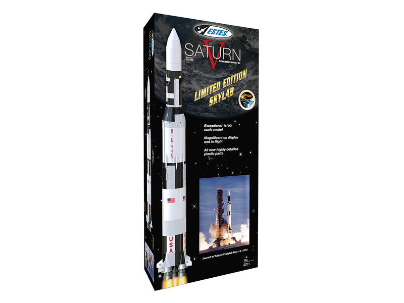 ESTES Saturn V Skylab Limited Edition Model Rocket Kit click to zoom image