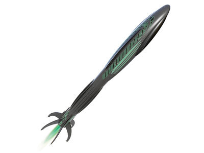 ESTES Space Corps Vesta Intruder click to zoom image