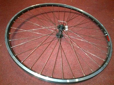 WILKINSON WHEELS 700c Front Deore Hub/Alex dh19 rim Q/R wheel